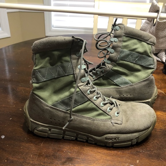 Sage Green Rock C4t Military Boots 
